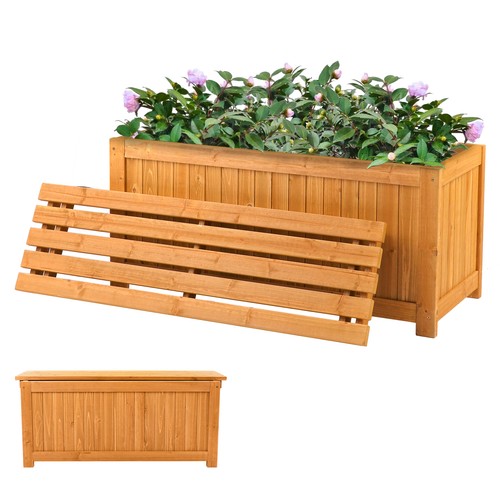 Wood bench 1 outdoor - bench,