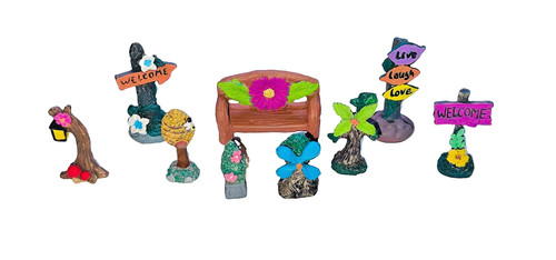 Repainted fairy accessories - repainted,